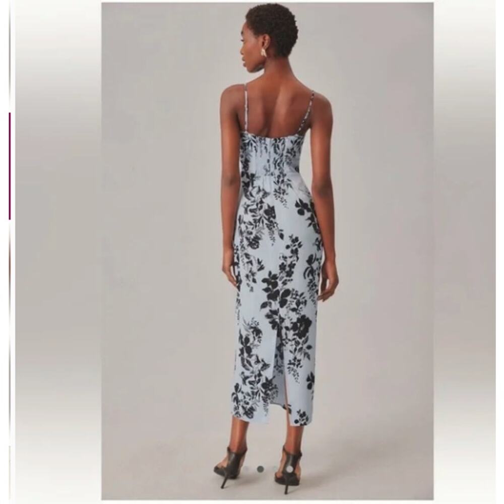 Reformation Womens Pennington Floral Print Dress Beatriz Size 12 NWT - Picture 3 of 11